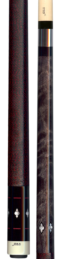 Joss Gray Stained Maple with Pearl Inlays Pool Cue - JC20-43