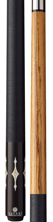 Lucasi Professional Series Zebrawood 10 Thread Play Cue