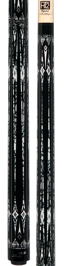Fury Graphic No Wrap Cue | FREE 1x1 Case, Glove, and Chalk - FULC7