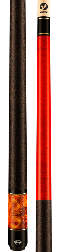 Viking BE0109 Bedlam Series Play Cue - Sienna-Stained Maple with Autumn Sunset Pearl