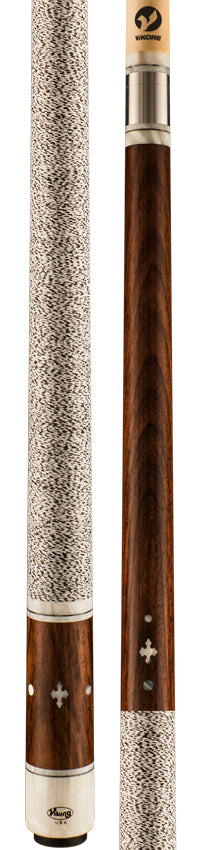 Viking IM0600 Impero Series Play Cue - East Indian Rosewood with 15 White Premium Pearl Inlays