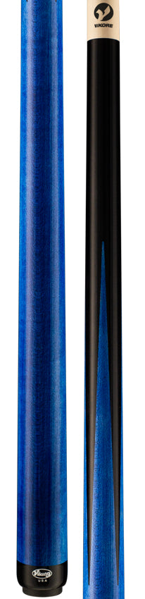 Viking MT0117 Motore Series Play Cue - Midnight Black with 4 Blue Inlaid Points