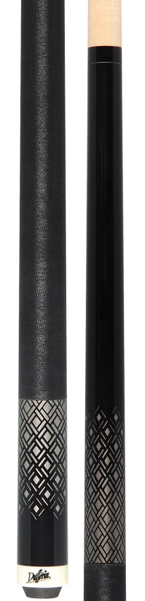 Dufferin Silver Diamond Pool Cue - D350