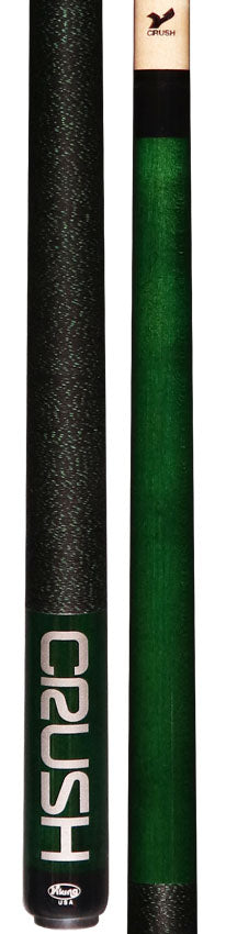 Viking Crush Emerald-Stained Break Cue with Emerald-Stained Punch Butt and 1 VCrush Shaft - CRUSHPUNCHC-DIS