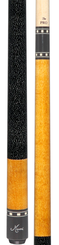 Meucci Summer Series 15 Antique Stained and Gray Pool Cue with the Pro Shaft