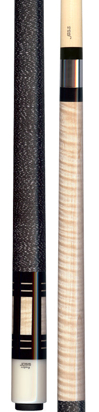 Joss Legacy Ebony and Maple Pool Cue - JCLS83-2E