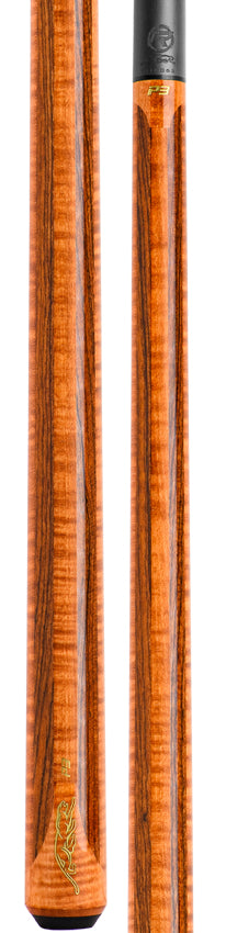 Predator P3 Aura Golden Curly Maple and Bocote No Wrap Pool Cue - Uni-loc