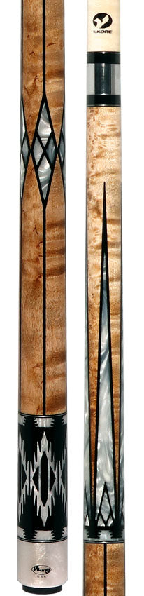 Viking Two-Feather Rising Spirits Pool Cue with Vikore Shaft