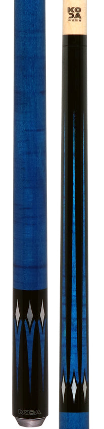 KODA Black with Blue Points Graphic No Wrap Play Cue