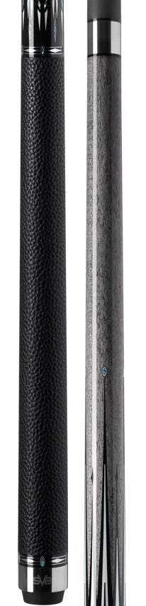 Cuetec Cynergy SVB Gen II Gray Play Cue with Leather Wrap