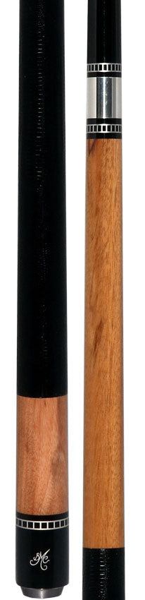 Meucci Exotic Wood Series Marblewood Pool Cue with Lizard Leather Wrap and Carbon Shaft - EWSMWC