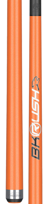 Predator BK Rush Flare Orange  Break Cue - No Wrap