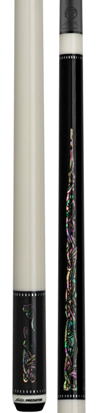 Predator Limited Edition Ebony with Gordian Knot Inlays No Wrap Pool Cue - Radial