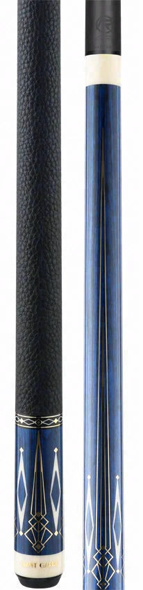 Predator Limited Edition Avant Garde Royal Blue Play Cue with Luxe Leather Wrap