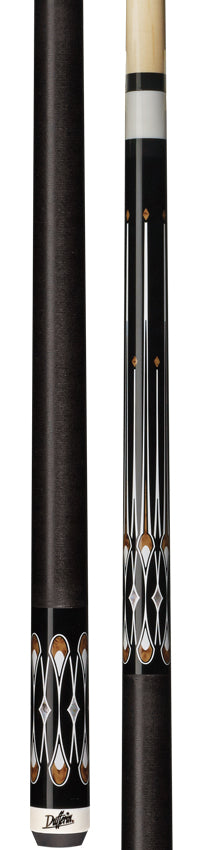 Dufferin  Play Cue - Black and Curly Maple D-SE22