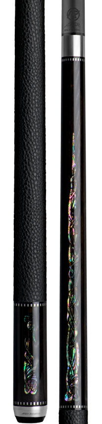 Predator Limited Edition Ebony with Gordian Knot Inlays and Luxe Leather Wrap - Radial