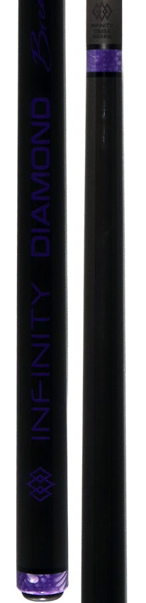 Infinity Diamond Breaker Carbon Fiber Break Cue - Purple