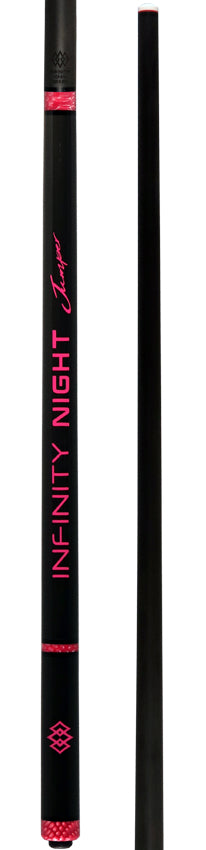 Infinity Night Jumper Carbon Fiber Jump Cue - Pink
