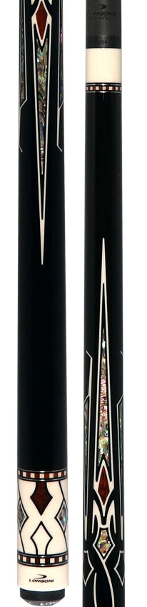 Longoni Limited Nirvana 3 Ural No Wrap Pool Cue with Luna Nera American Pure Graphite Shaft
