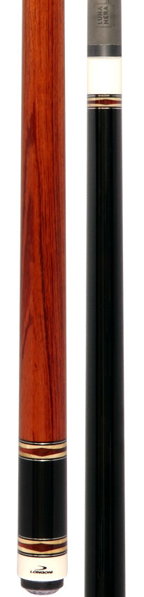 Longoni TP25B No Wrap Pool Cue with Luna Nera Shaft