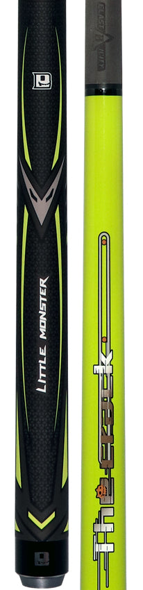 Little Monster Classic Green Impact 56 inch Short Break Cue with Carbon Fiber Shaft