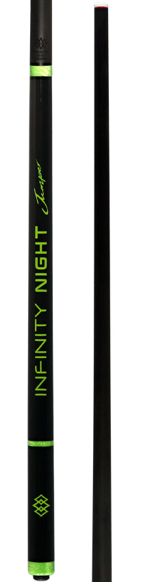 Infinity Night Jumper Carbon Fiber Jump Cue - Green