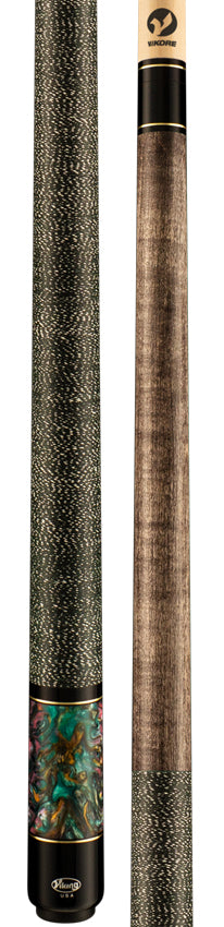 Viking BE0111 Bedlam Series Play Cue - Smoke-Stained Maple with Galaxy Shimmer Pearl