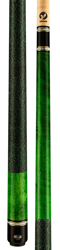 Viking ST0403 Storm Series Play Cue - Emerald-Stained Maple