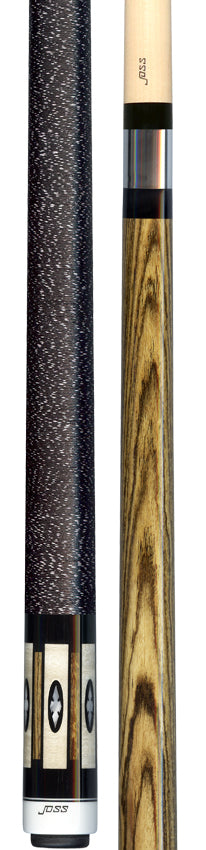 Joss Bocote with Maple and Pearl Inlays Pool Cue - JC20-207B