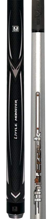 Little Monster Classic Silver Impact Break Cue with Carbon Fiber Shaft