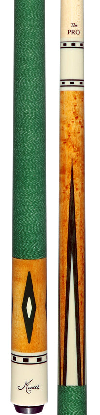 Meucci EC7G Economy Pool Cue 7 Green Pool Cue with Pro Shaft - EC7G
