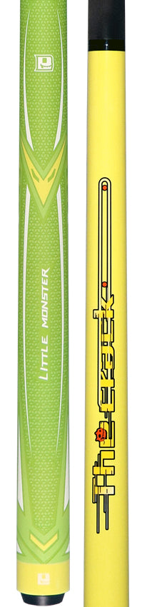 Little Monster Classic Dopamine Yellow Impact Break Cue with Carbon Fiber Shaft