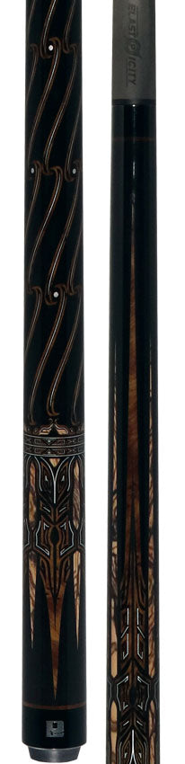 Little Monster Phoenix Graphic No Wrap Play Cue with Carbon Fiber Shaft