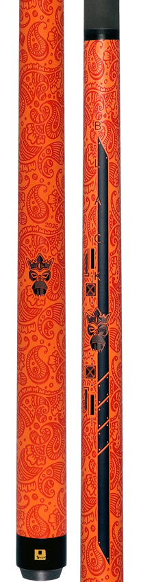 Little Monster Orange Egg Textured No Wrap Break/Jump Cue with Carbon Fiber Shaft