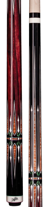 Dufferin Black and Cocobolo Play Cue - D-SE44