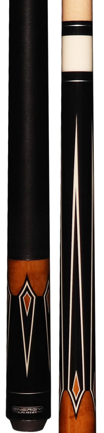 Players Energy Series Black with Maple Stain Junior Cue - HC07