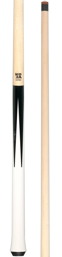 KODA Black with White Points Graphic Jump Cue
