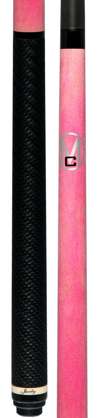 Jacoby Custom Pink Monster Crush Break Cue with Sport Grip
