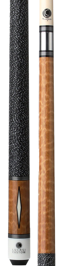 Lucasi LZD3 Custom Hybrid Exoting Apitong Cue - Seybert's