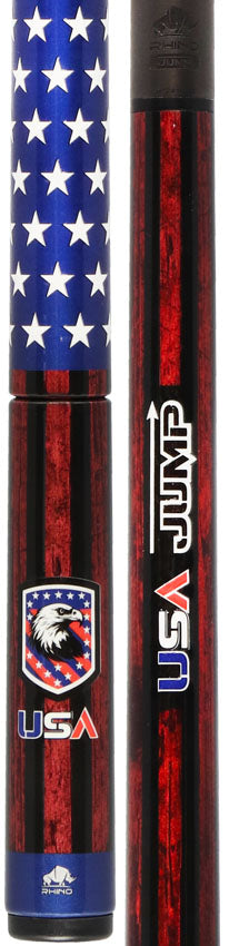 Rhino Voyager Series USA Flag Carbon Jump Cue