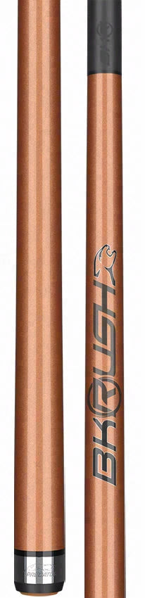 Predator BK RUSH No Wrap Break Cue - Tiger Eye Rose Gold