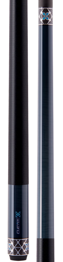 Cuetec 95-121U Cynergy X Lagoon Pool Cue with Black Poly Wrap