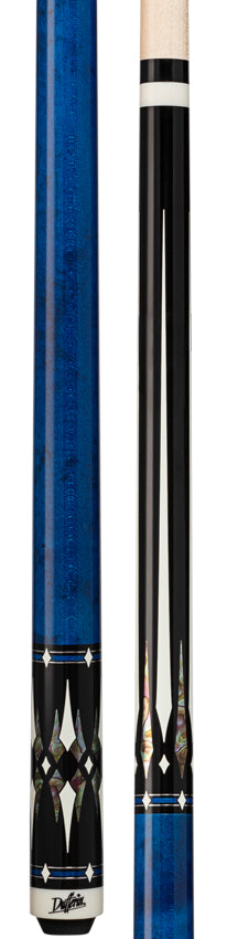 Dufferin Blue Birdseye and Black Play Cue - D-SE48