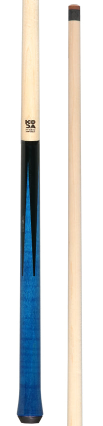 KODA Black with Blue Points Graphic Jump Cue