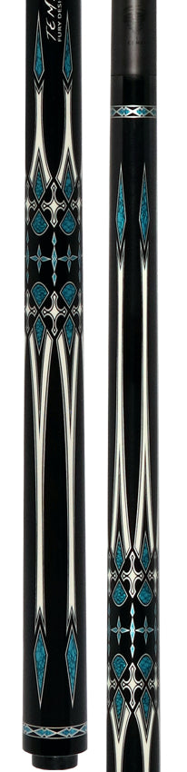 Fury Tempest No Wrap Pool Cue with Carbon Fiber Shaft - FUAF4