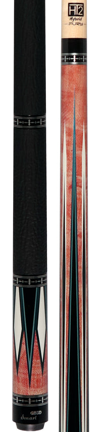 Fury Graphic Pool Cue with Sharkskin Wrap | + Free Extension - FUTK5