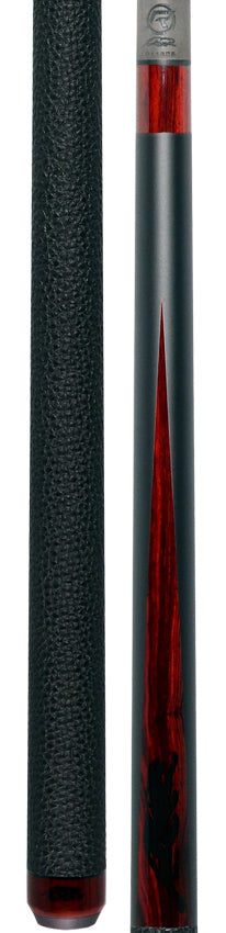 Predator Limited Edition SP2 Matte Black Forearm with Cocobolo Points Pool Cue