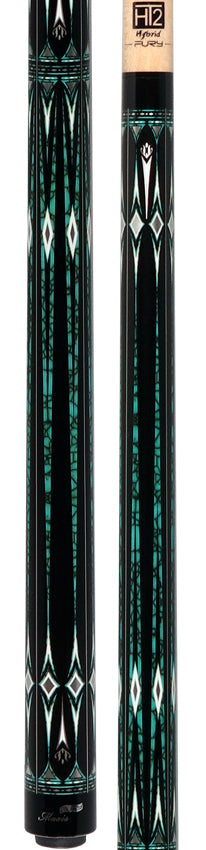 Fury Graphic No Wrap Cue | FREE 1x1 Case, Glove, and Chalk - FULC8