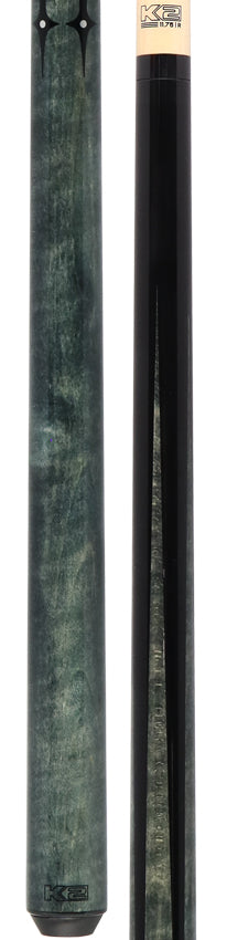 K2 KLSPGY Gray Sneaky Pete Pool Cue with 12.5mm Shaft- Radial