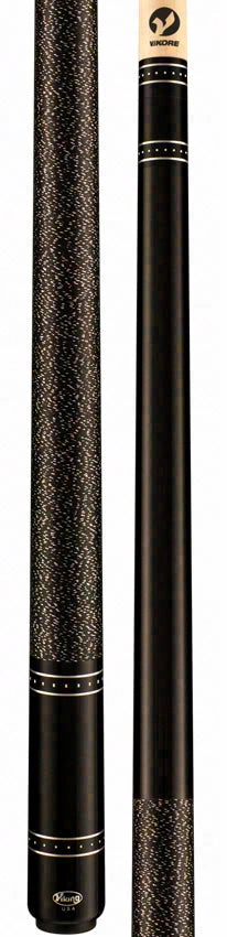 Viking Defender Series Midnight Black Stained Maple Play Cue - DF0202